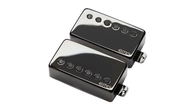 black emg pickups